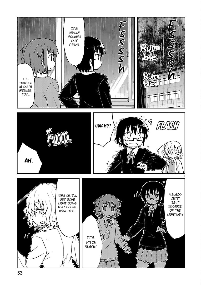 Kagaku Chop Chapter 31 page 1 - Chapter 31: Experiment 31: Does Morumoto-san Dream of Electric Catfish?