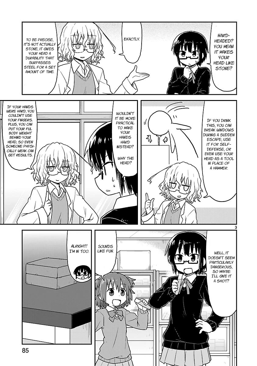 Kagaku Chop Chapter 34 page 3 - Chapter 34: Experiment 34: Stone Heads