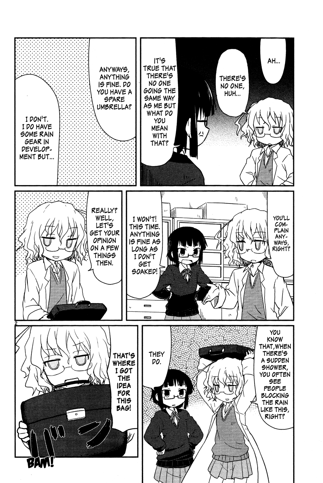 Kagaku Chop Chapter 4 page 4 - Chapter 4: That Experiment 4: In The Rain!