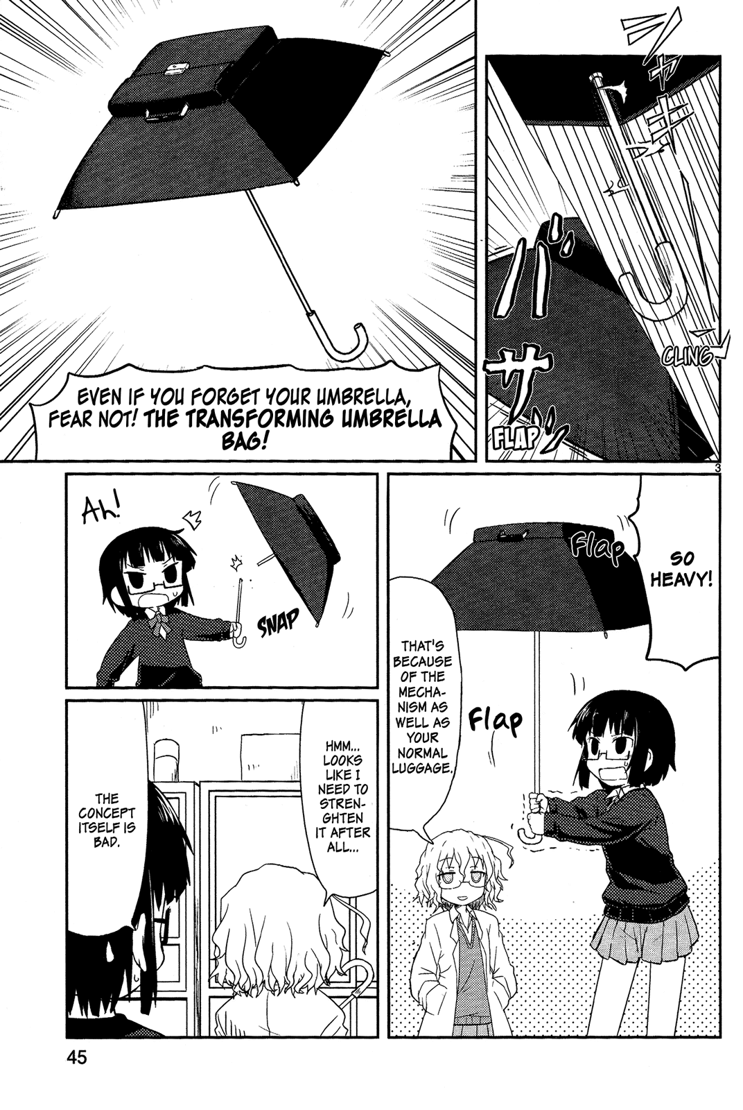 Kagaku Chop Chapter 4 page 5 - Chapter 4: That Experiment 4: In The Rain!
