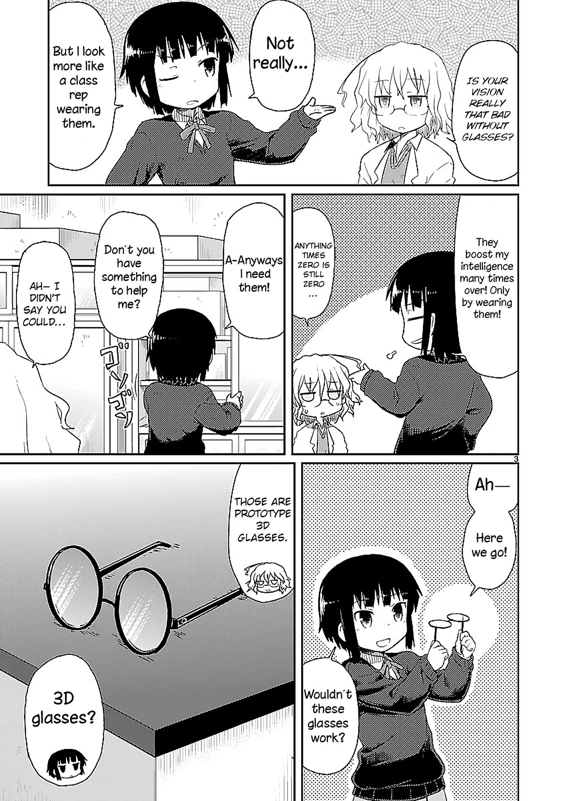 Kagaku Chop Chapter 5 page 4 - Chapter 5: That Experiment 5: Glasses x Glasses