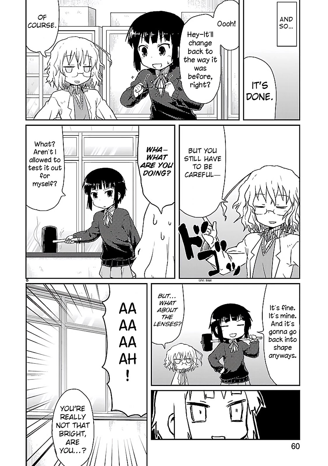 Kagaku Chop Chapter 5 page 9 - Chapter 5: That Experiment 5: Glasses x Glasses