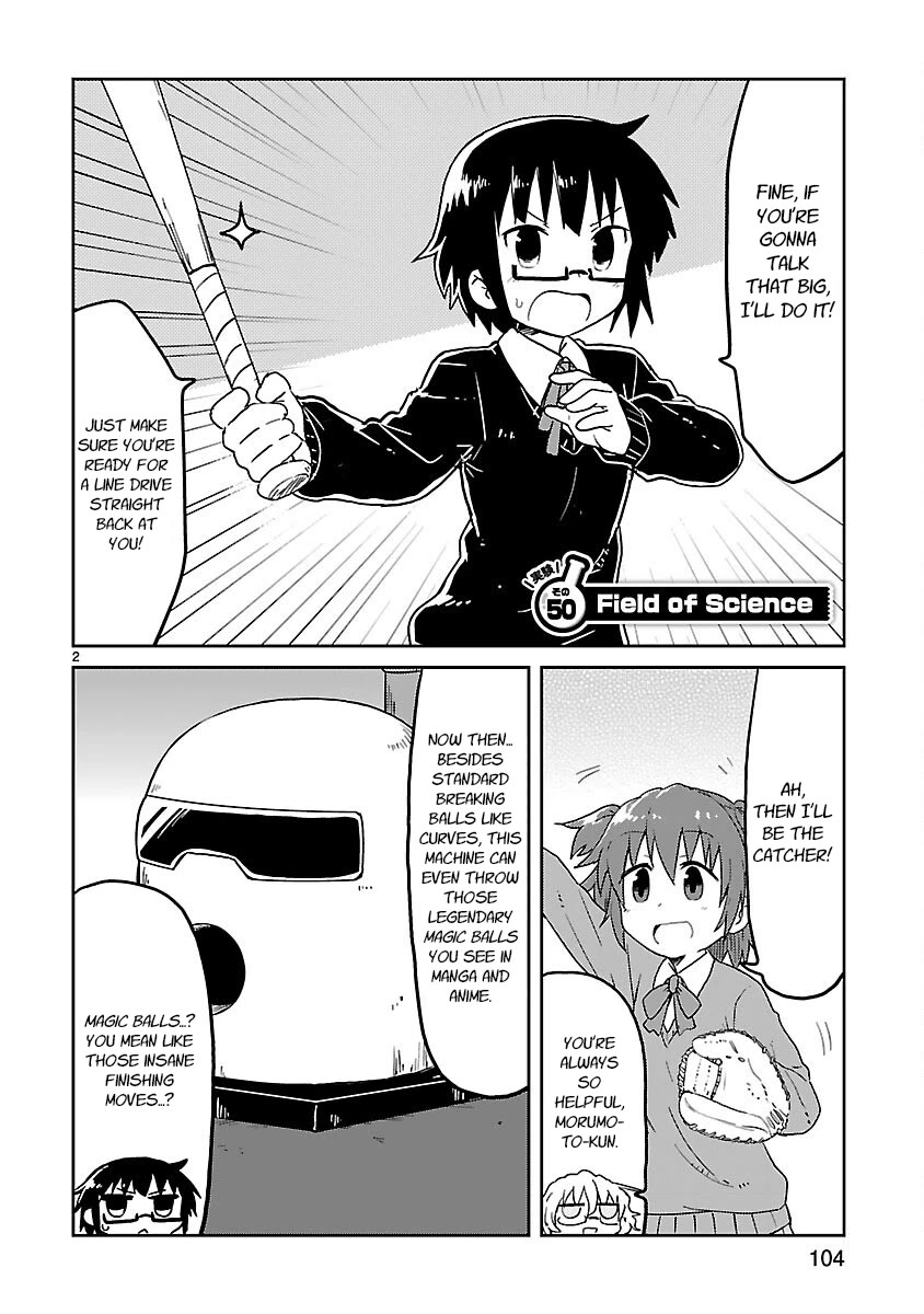 Kagaku Chop Chapter 50 page 2 - Chapter 50: Experiment 50: Field of Science