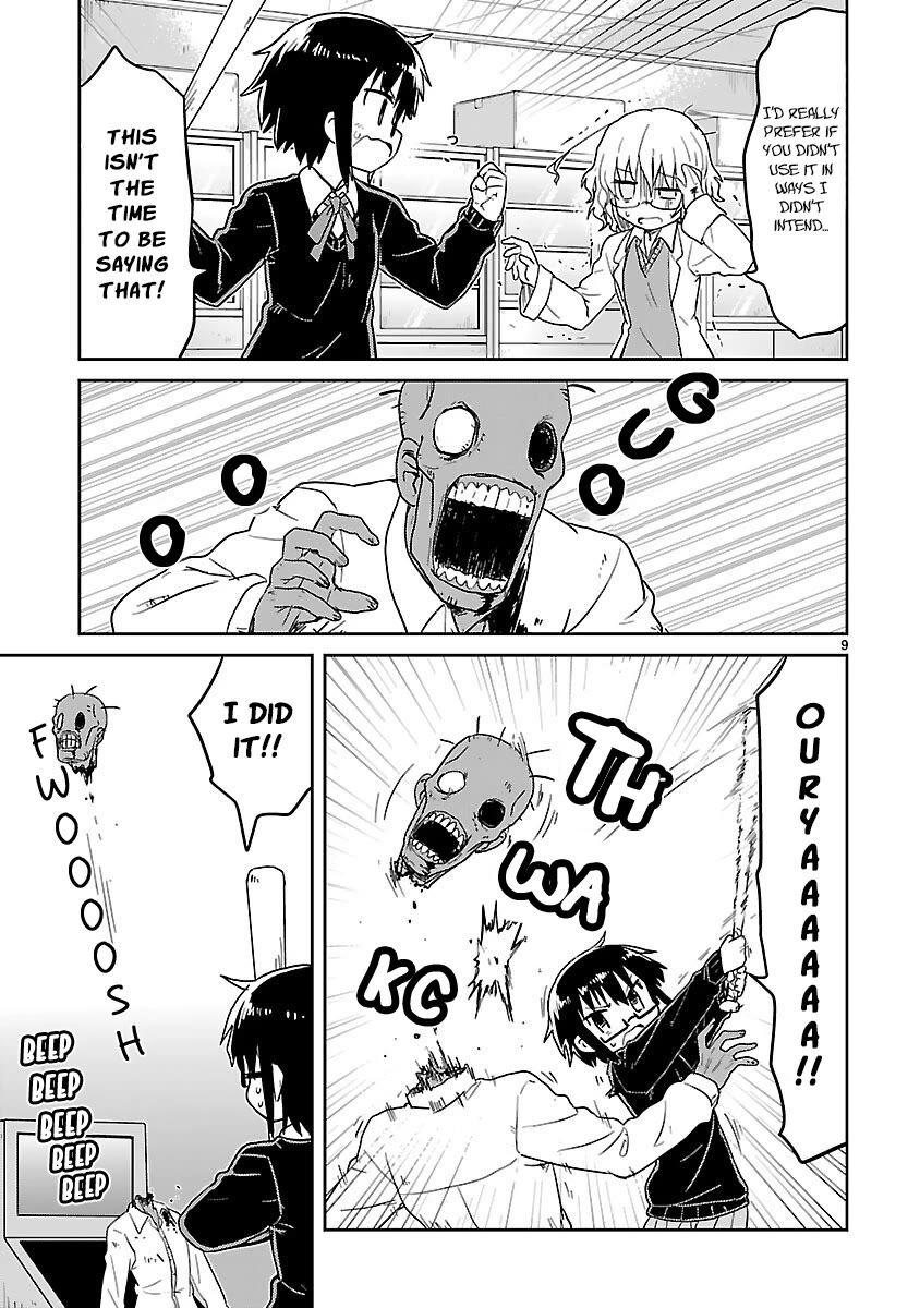 Kagaku Chop Chapter 51 page 9 - Chapter 51: Experiment 51: Punching of the Dead