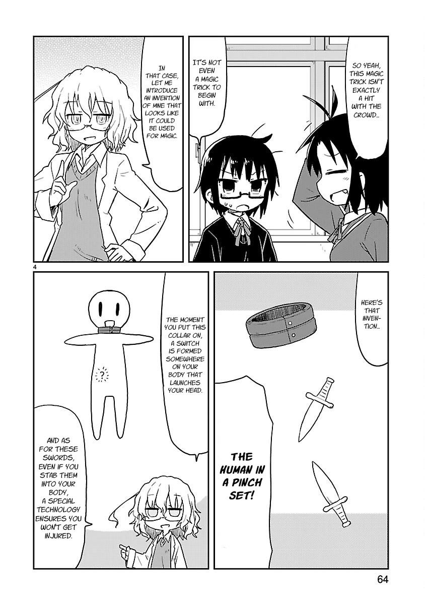 Kagaku Chop Chapter 58 page 4 - Chapter 58: Experiment 58: Magic Club in a Pinch