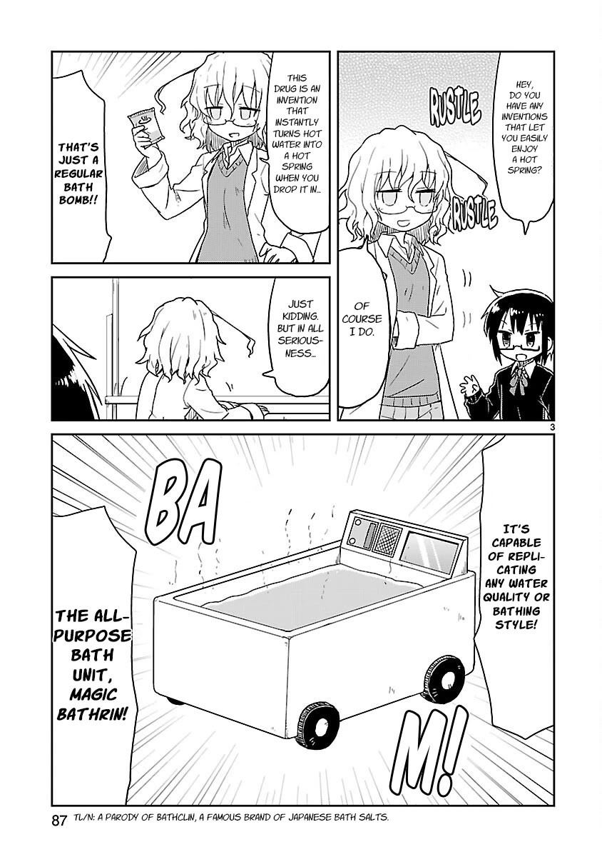 Kagaku Chop Chapter 60 page 3 - Chapter 60: Experiment 60: Killing Time In the Tub