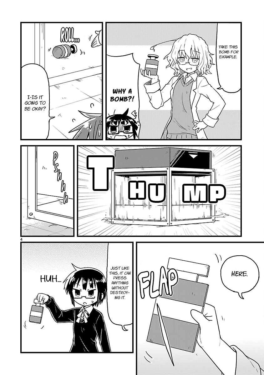 Kagaku Chop Chapter 62 page 4 - Chapter 62: Experiment 62: Flat-Out-Can-Crushing