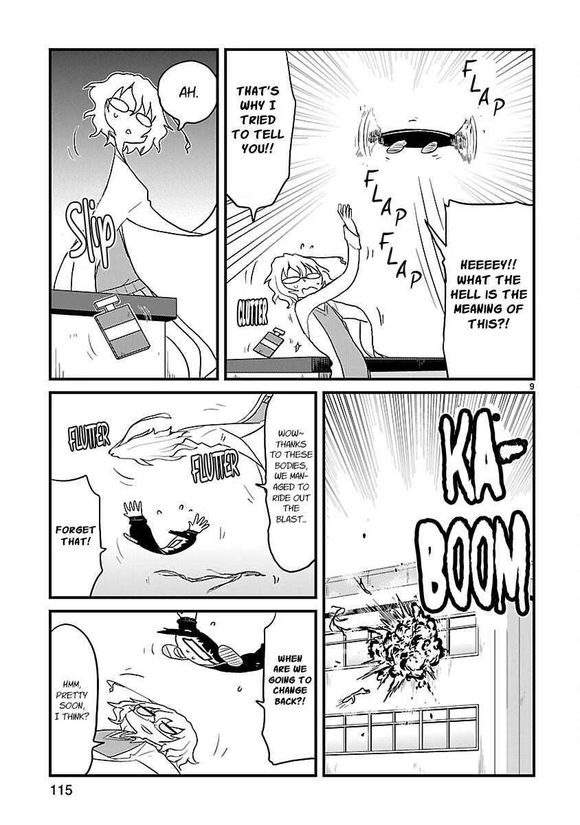 Kagaku Chop Chapter 62 page 9 - Chapter 62: Experiment 62: Flat-Out-Can-Crushing