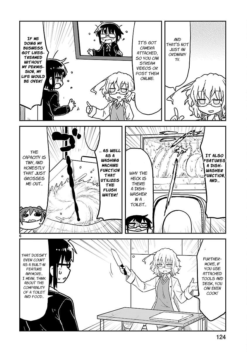 Kagaku Chop Chapter 63 page 6 - Chapter 63: Experiment 63: Invention Comes After Toilet