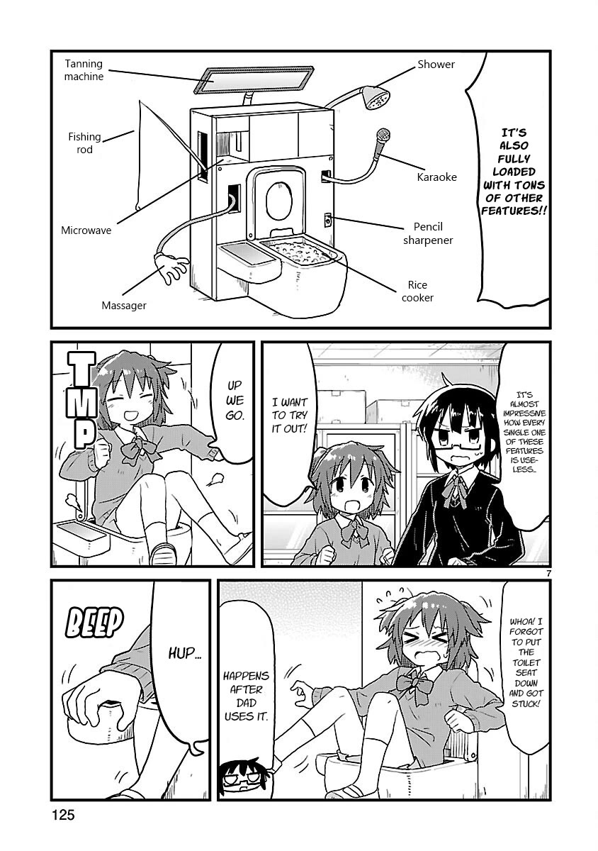 Kagaku Chop Chapter 63 page 7 - Chapter 63: Experiment 63: Invention Comes After Toilet