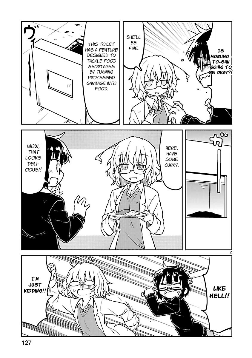 Kagaku Chop Chapter 63 page 9 - Chapter 63: Experiment 63: Invention Comes After Toilet