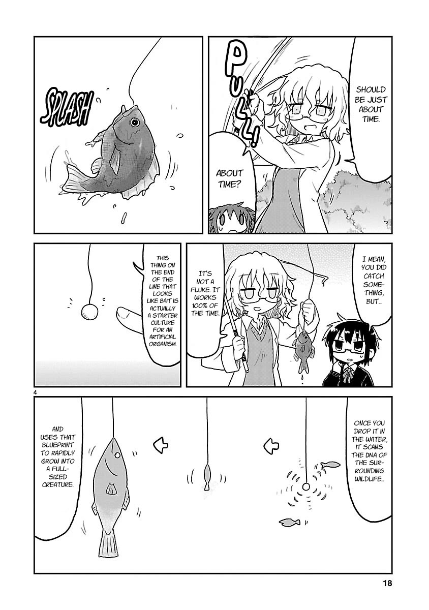 Kagaku Chop Chapter 65 page 4 - Chapter 65: Experiment 65: Fishing for the Pond Master