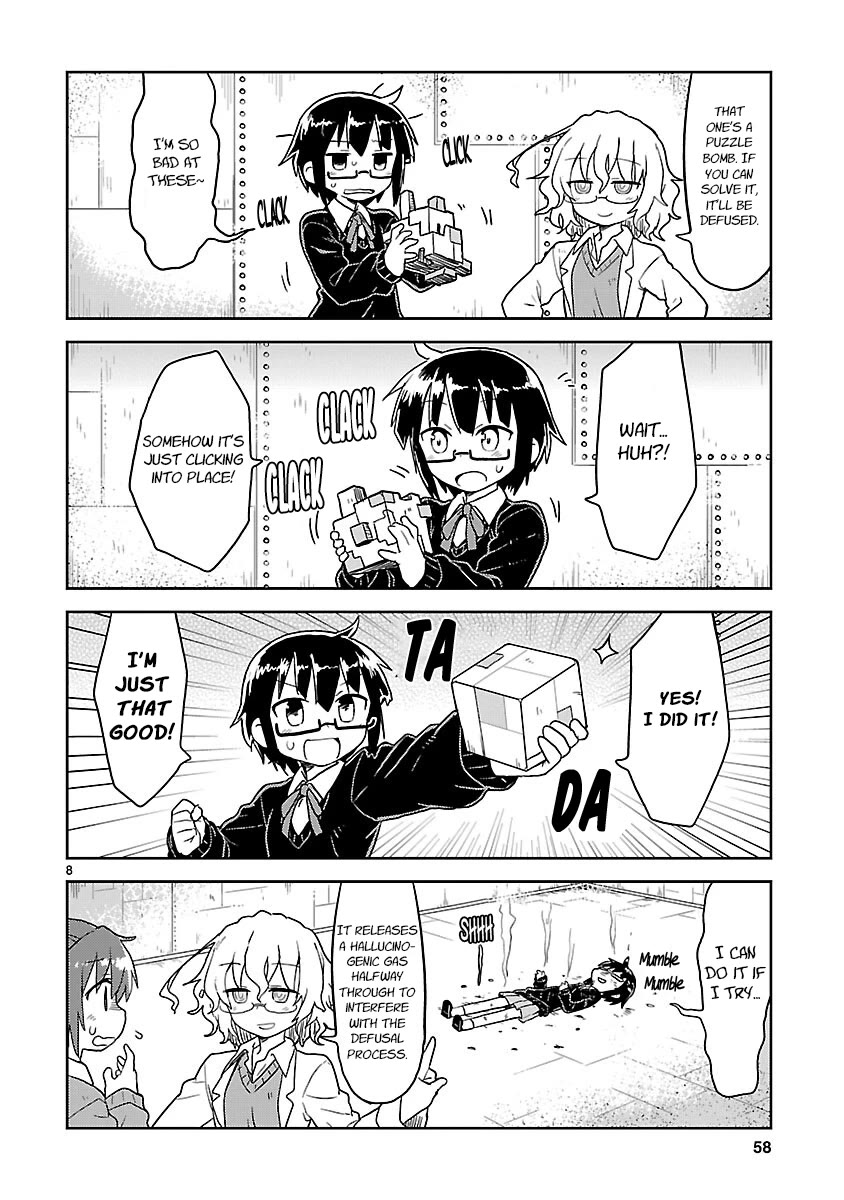 Kagaku Chop Chapter 68 page 8 - Chapter 68: Experiment 68: Bomberwoman