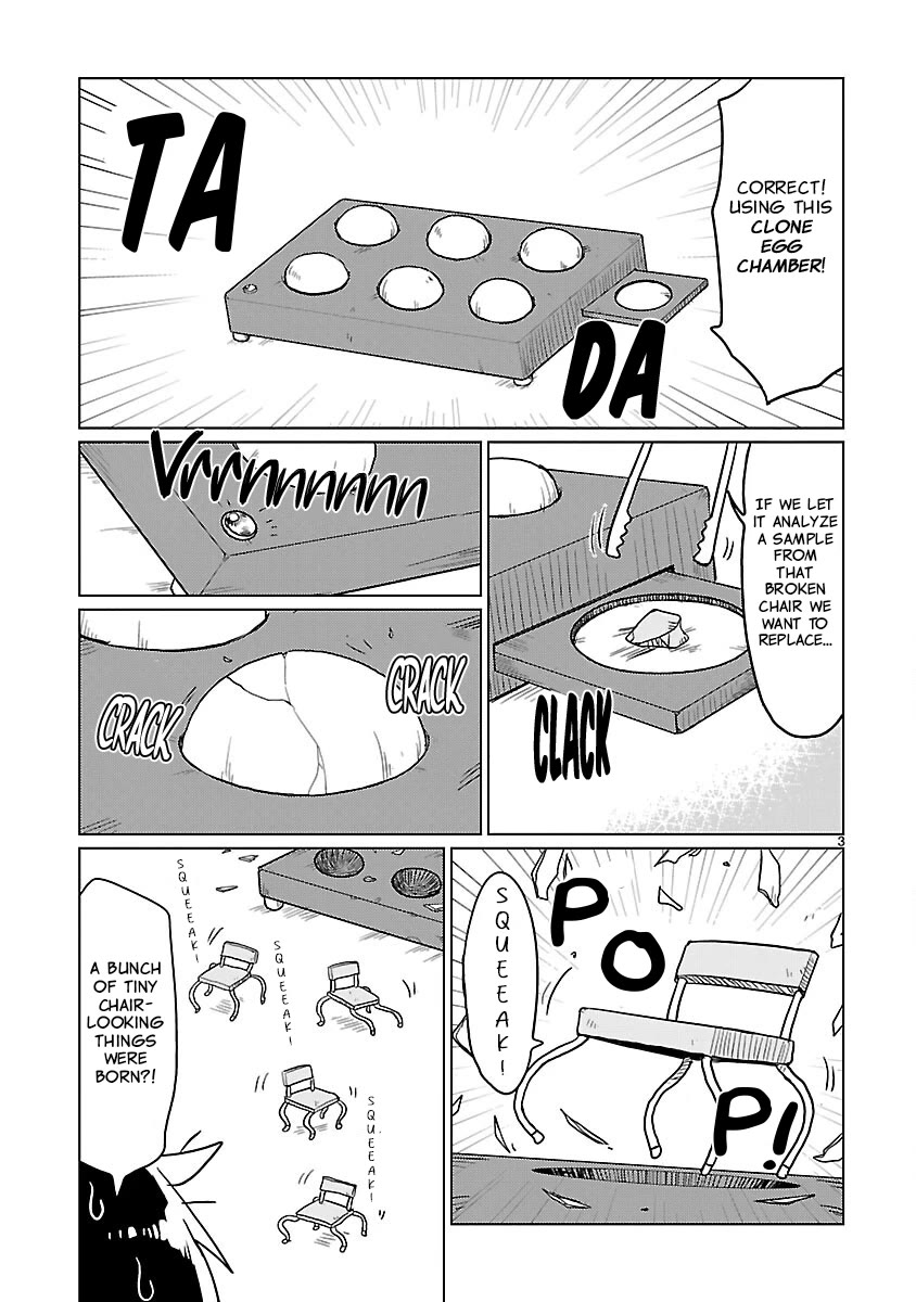 Kagaku Chop Chapter 70 page 3 - Chapter 70: Experiment 70: Chair That Ruins People