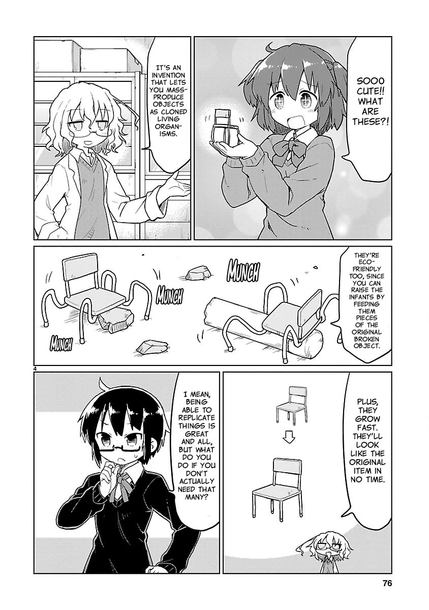 Kagaku Chop Chapter 70 page 4 - Chapter 70: Experiment 70: Chair That Ruins People