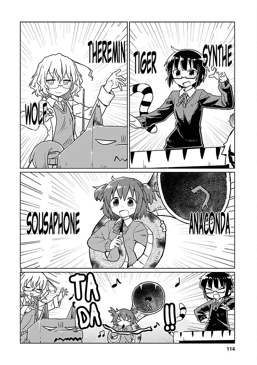 Kagaku Chop Chapter 73 page 8 - Chapter 73: Experiment 73: Roar! Sousaphone