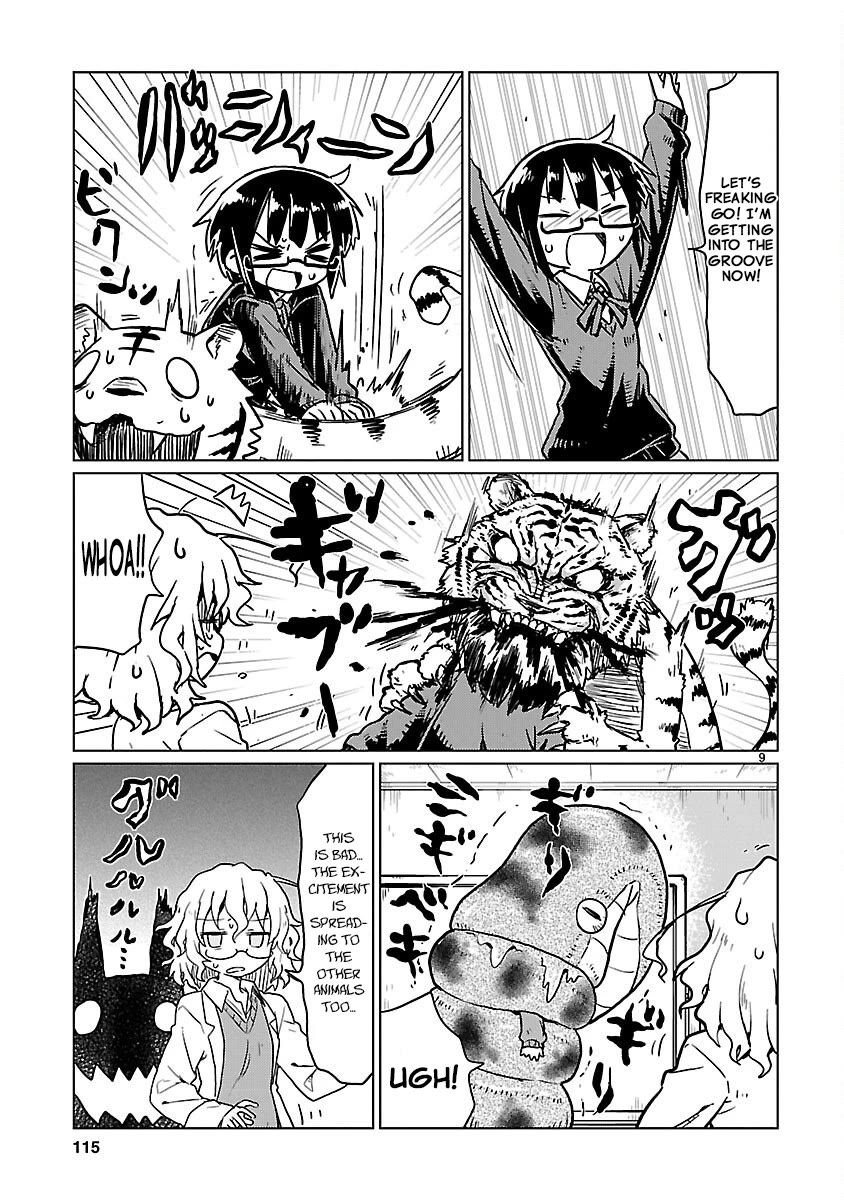 Kagaku Chop Chapter 73 page 9 - Chapter 73: Experiment 73: Roar! Sousaphone