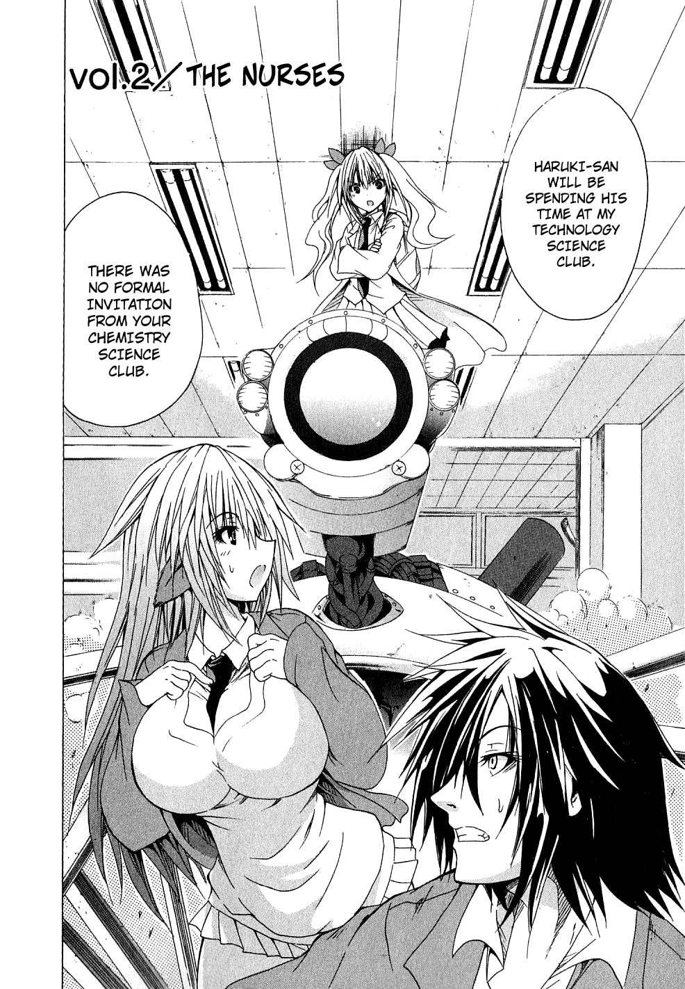 Kagaku na Yatsura Chapter 2 page 2 - Chapter 2: The Nurses