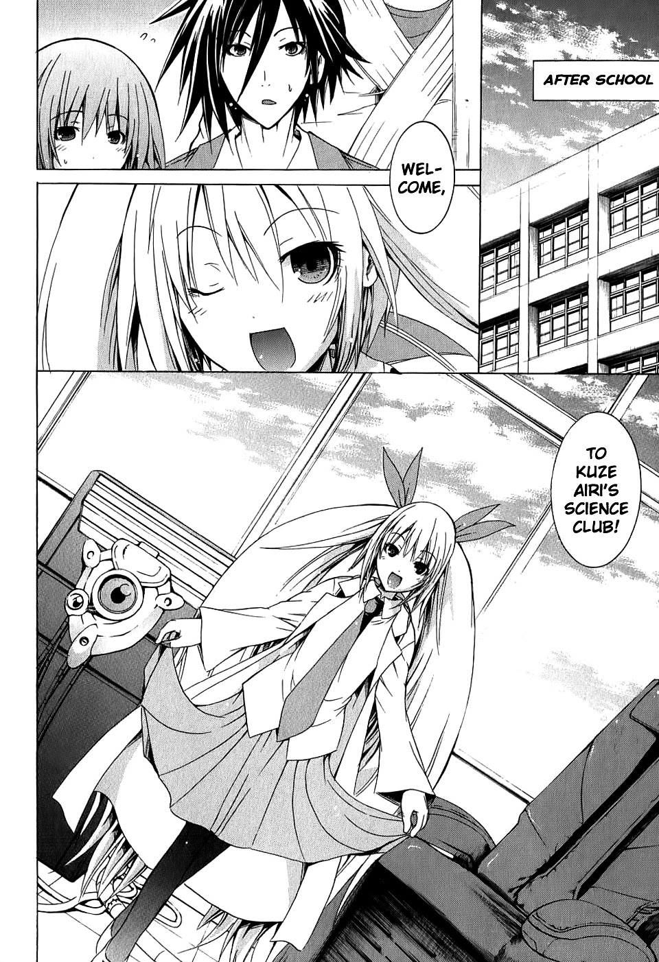 Kagaku na Yatsura Chapter 7 page 13 - Chapter 7: The Virtual Bunch