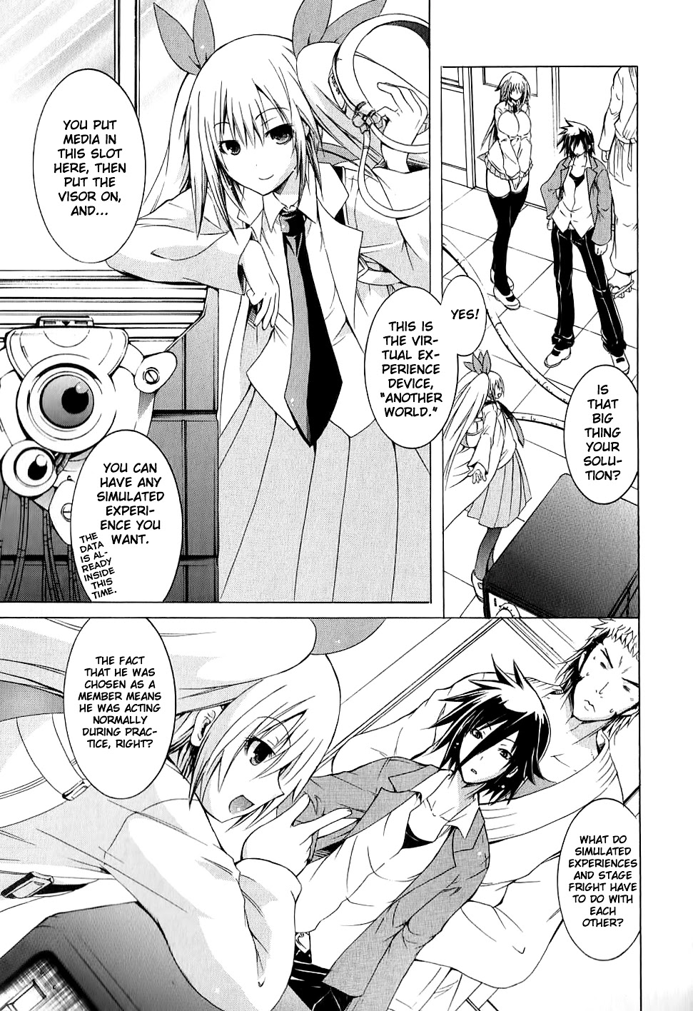 Kagaku na Yatsura Chapter 7 page 14 - Chapter 7: The Virtual Bunch