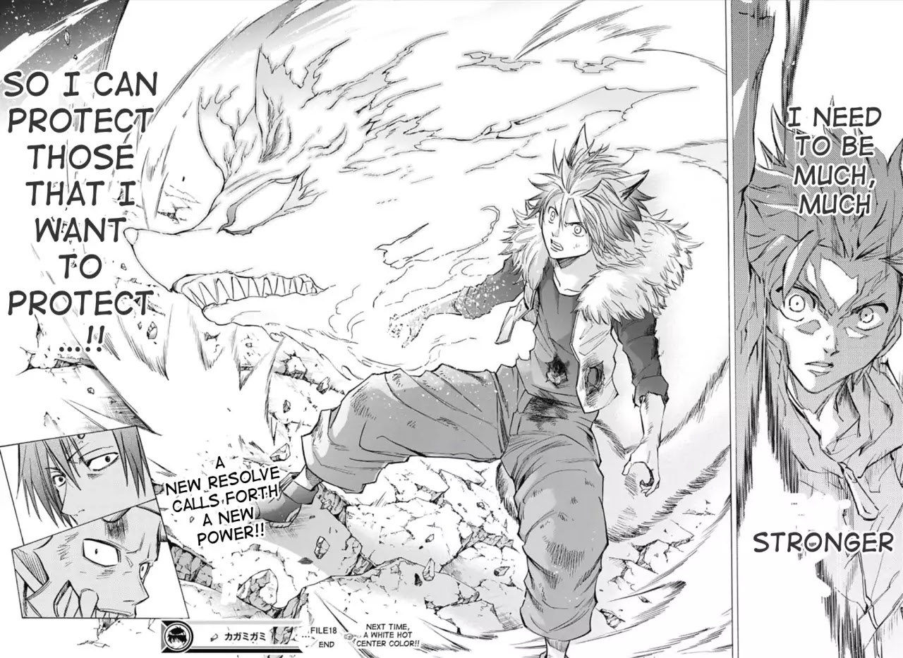 Kagamigami Chapter 18 page 18 - Chapter 18: What I Want to Protect