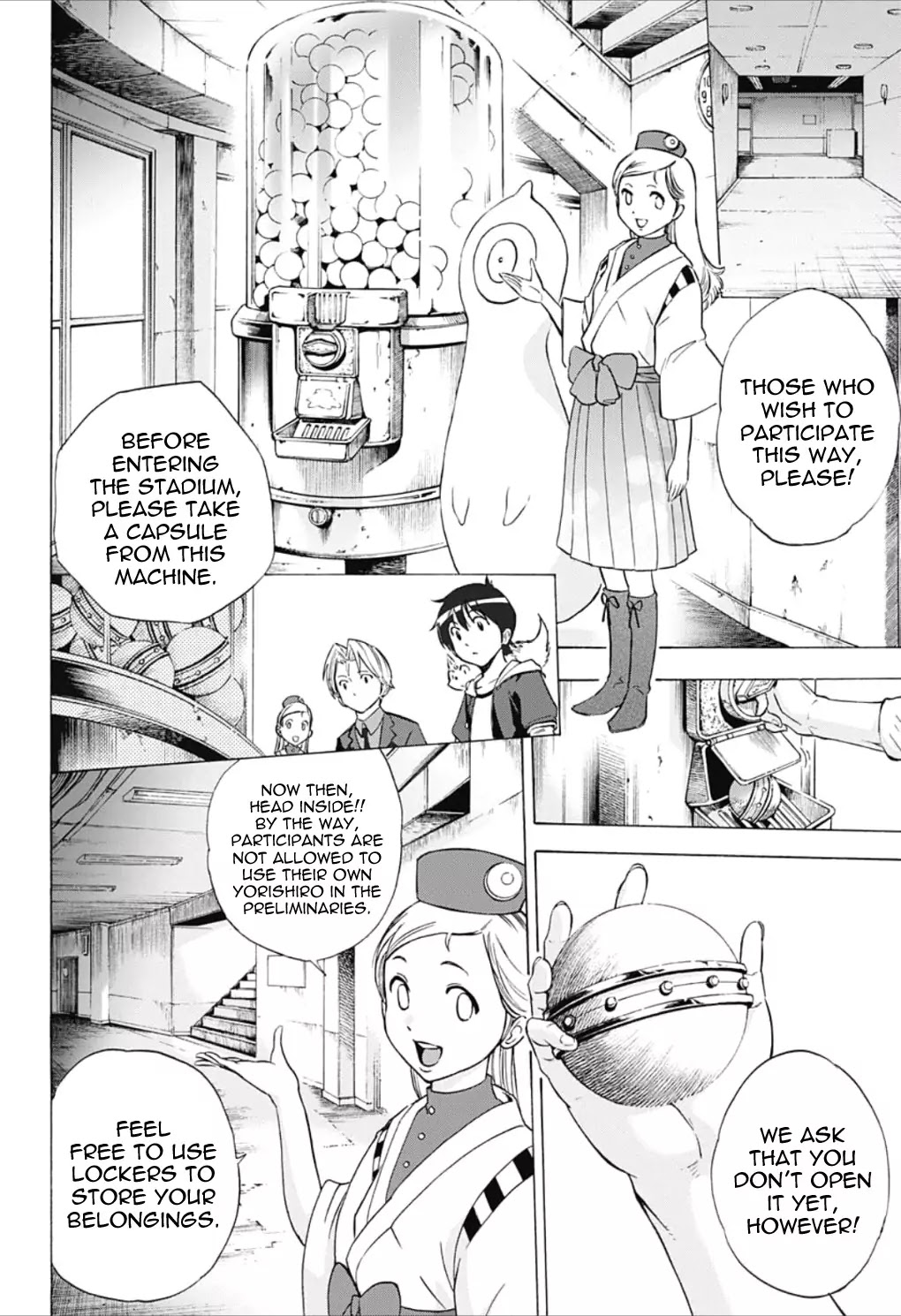 Kagamigami Chapter 21 page 16 - Chapter 21: The Selection Assessment