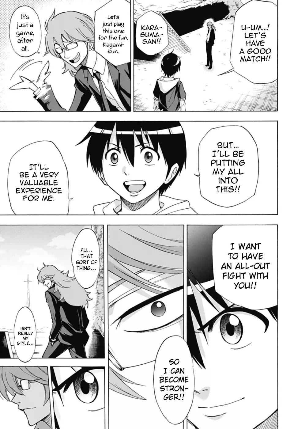 Kagamigami Chapter 24 page 14 - Chapter 24: Fun and Serious