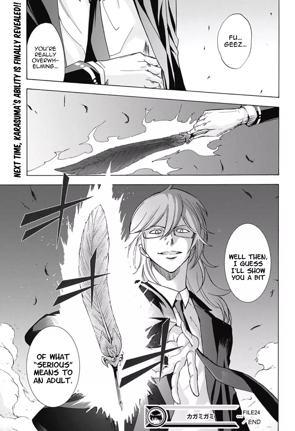 Kagamigami Chapter 24 page 18 - Chapter 24: Fun and Serious