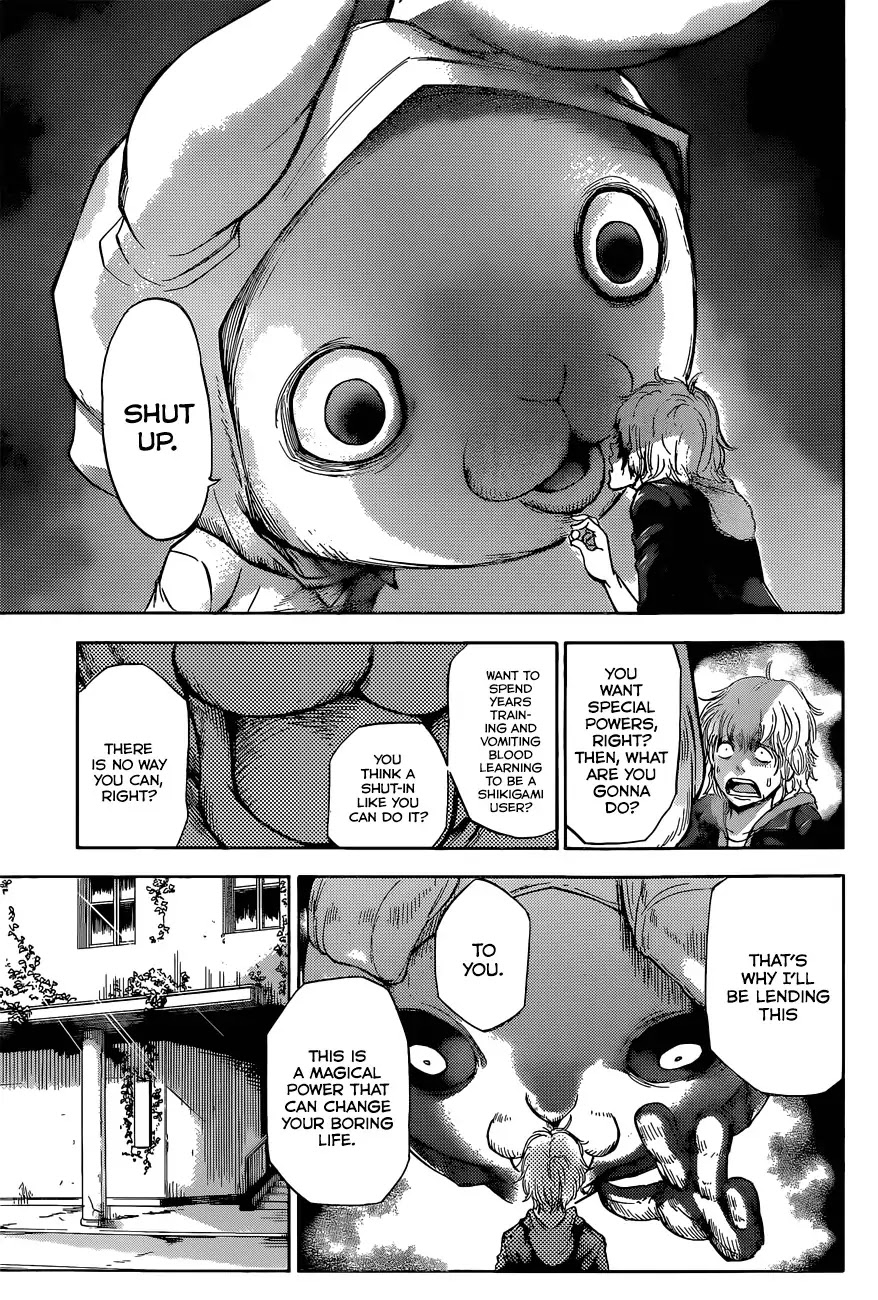 Kagamigami Chapter 3 page 16 - Chapter 3: The People of the Shikigami Association