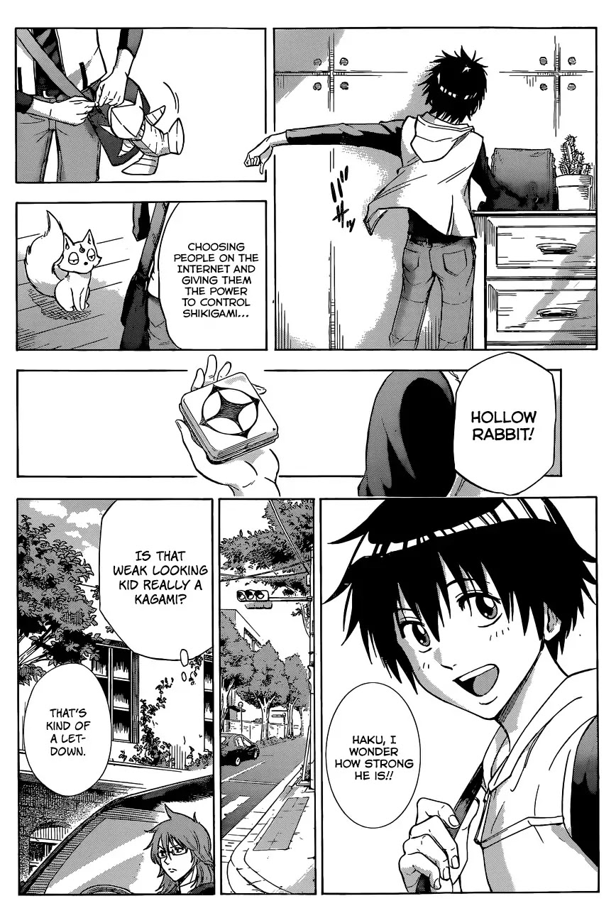 Kagamigami Chapter 3 page 17 - Chapter 3: The People of the Shikigami Association