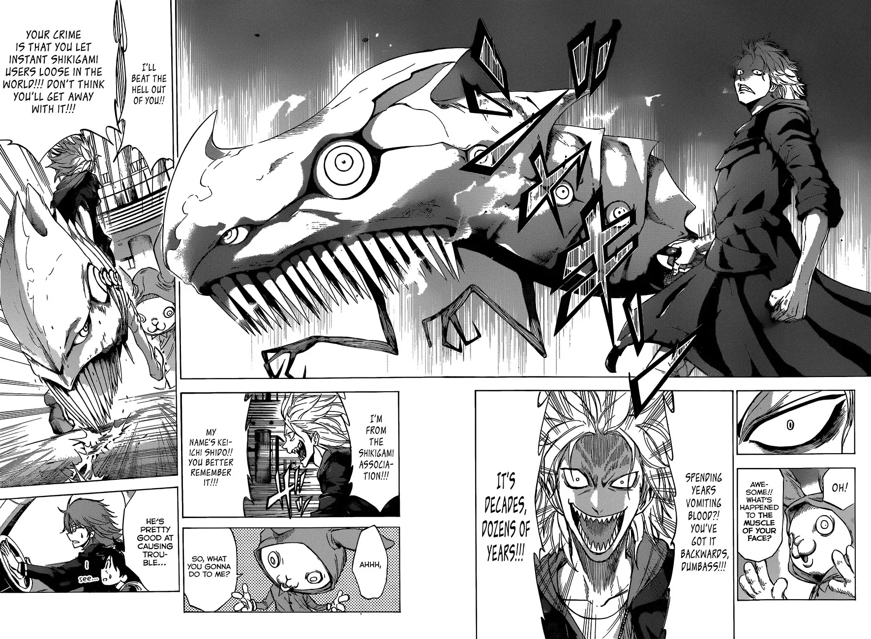 Kagamigami Chapter 3 page 21 - Chapter 3: The People of the Shikigami Association
