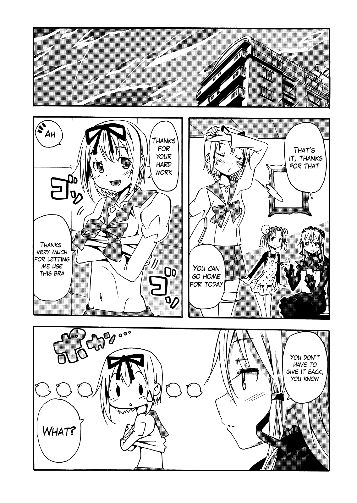 Kagayaku!! Otoko no Musumejuku Chapter 1 page 15 - Chapter 1: Bra