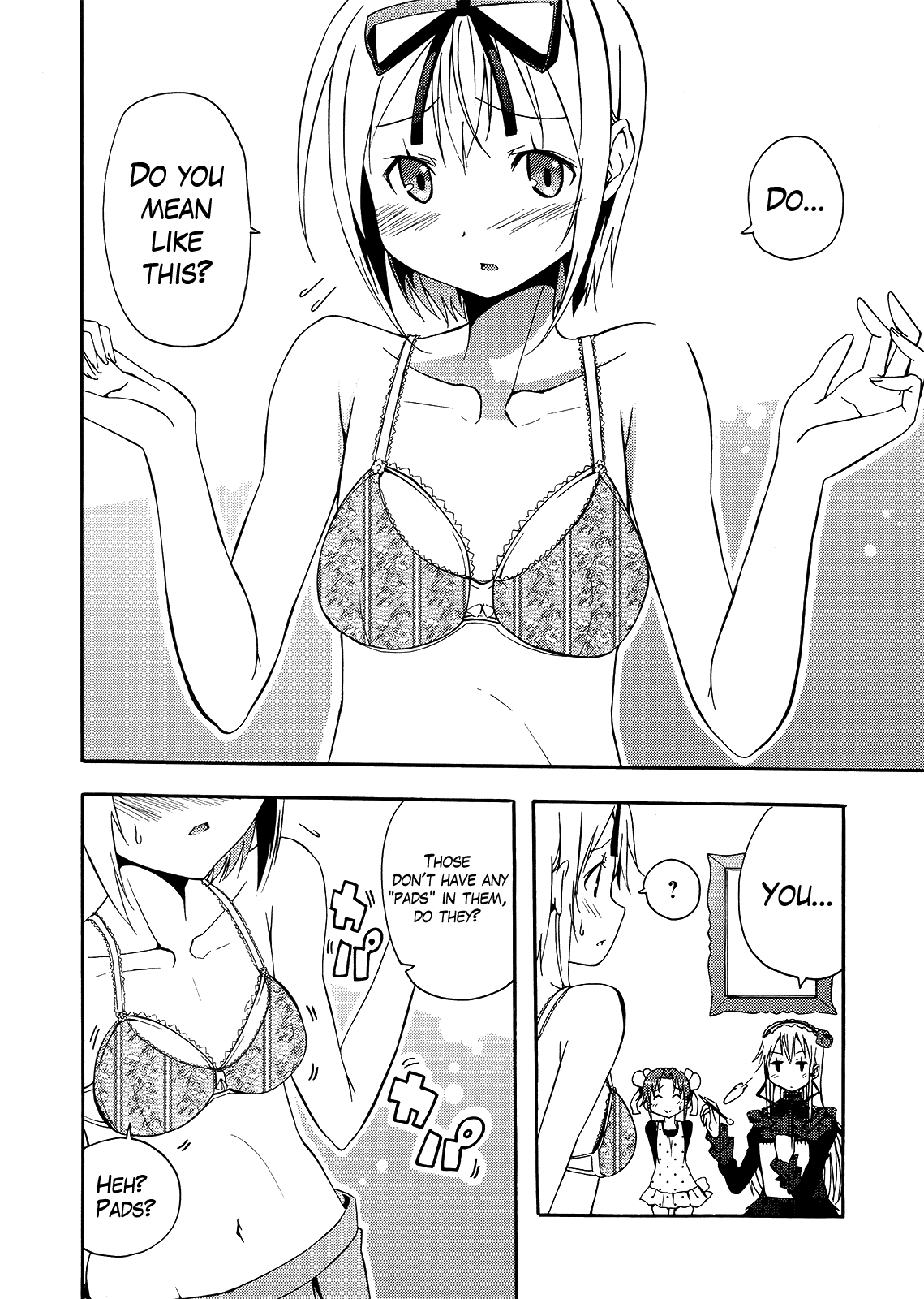 Kagayaku!! Otoko no Musumejuku Chapter 1 page 8 - Chapter 1: Bra