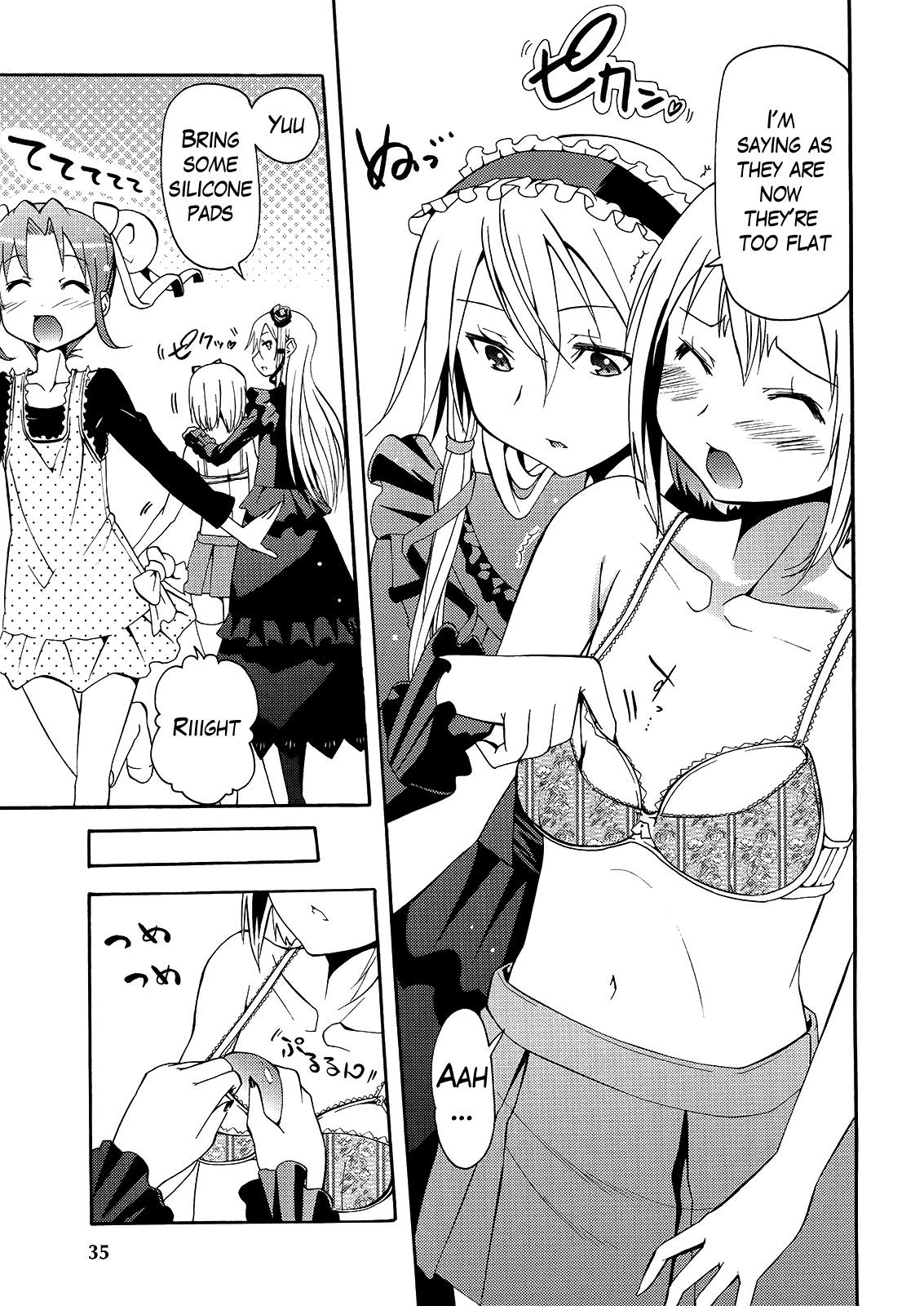 Kagayaku!! Otoko no Musumejuku Chapter 1 page 9 - Chapter 1: Bra