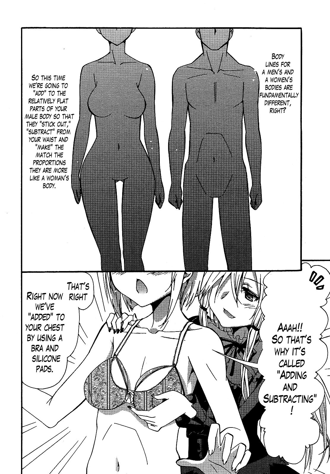 Kagayaku!! Otoko no Musumejuku Chapter 3 page 8 - Chapter 3: Girdle