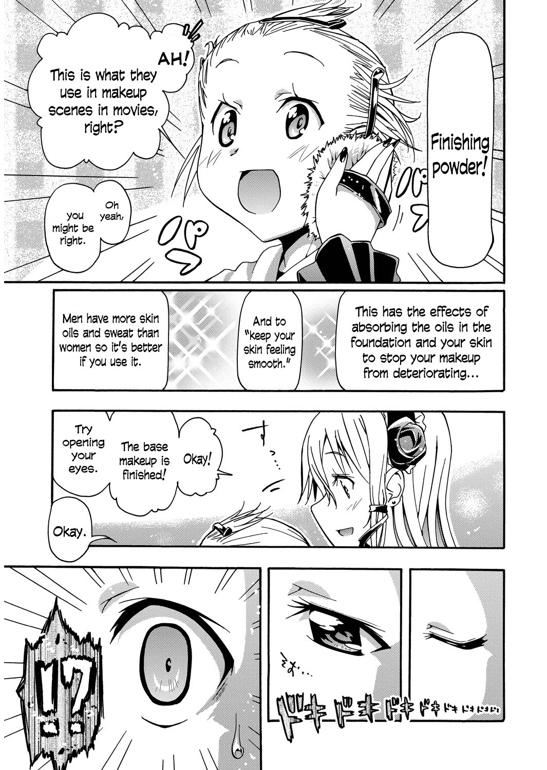 Kagayaku!! Otoko no Musumejuku Chapter 6 page 11 - Chapter 6: Makeup