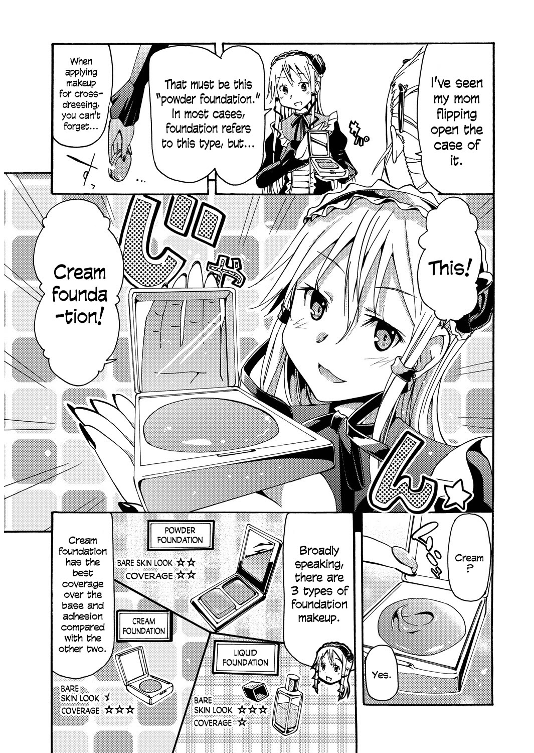 Kagayaku!! Otoko no Musumejuku Chapter 6 page 5 - Chapter 6: Makeup