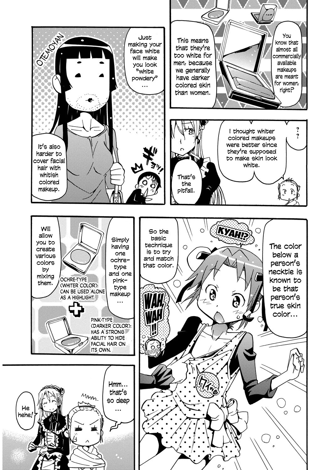 Kagayaku!! Otoko no Musumejuku Chapter 6 page 7 - Chapter 6: Makeup