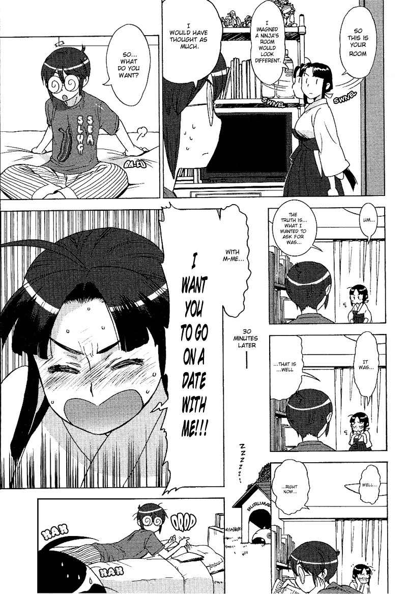 Kage Kara Mamoru! Chapter 10 page 5 - Chapter 10: The Road to Tsubaku's First Date