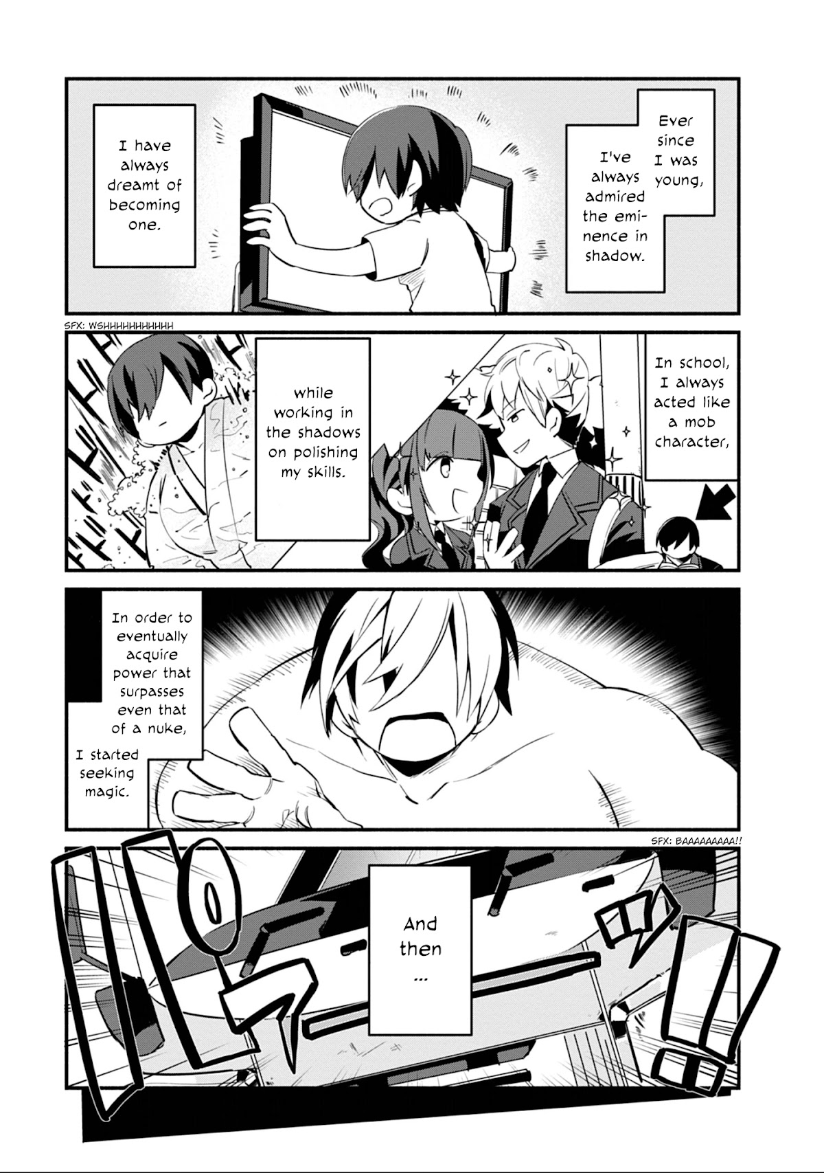 Kage no Jitsuryokusha ni Naritakute! Shadow Gaiden Chapter 1 page 6 - Chapter 1