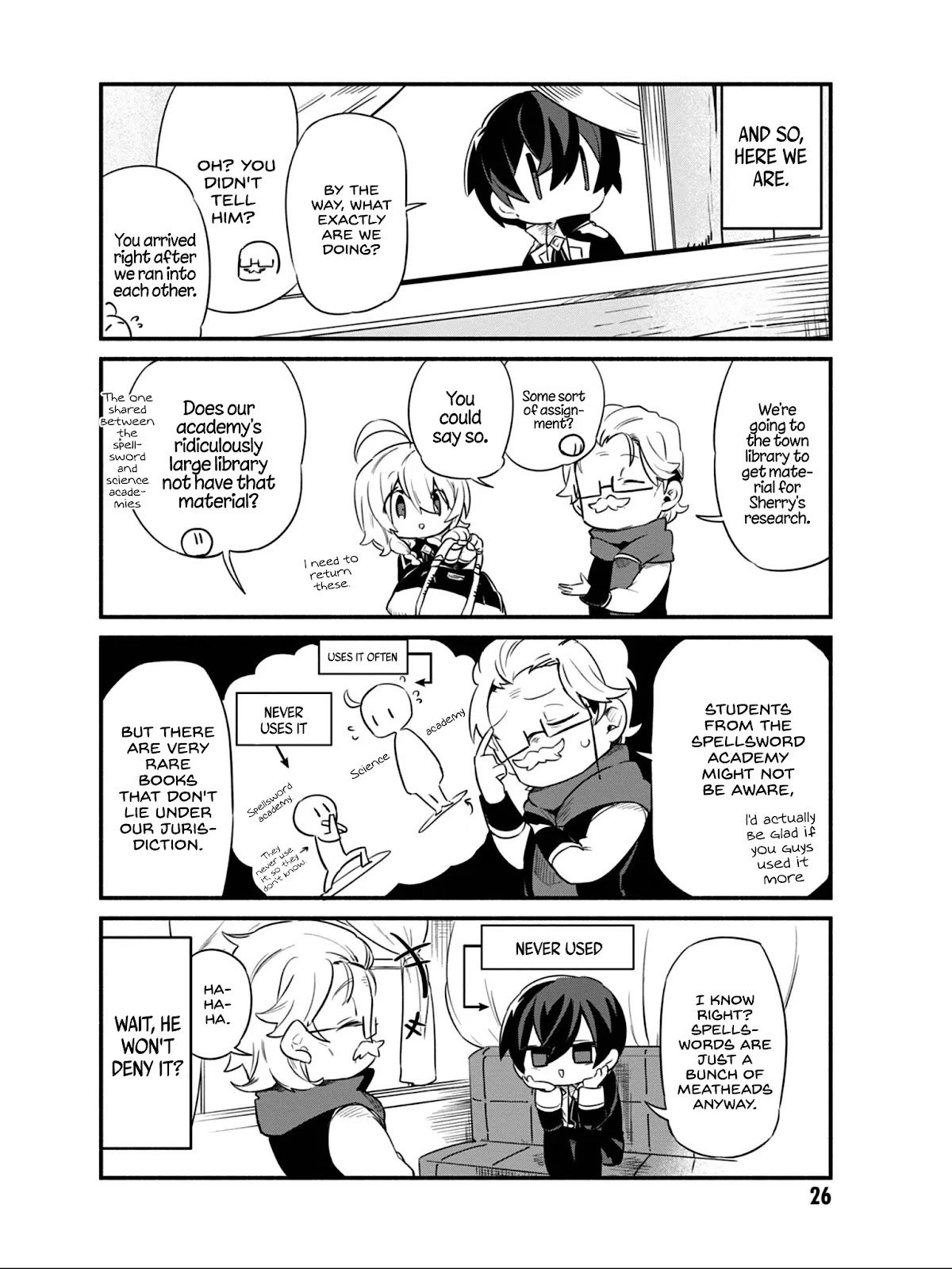 Kage no Jitsuryokusha ni Naritakute! Shadow Gaiden Chapter 10 page 7 - Chapter 10