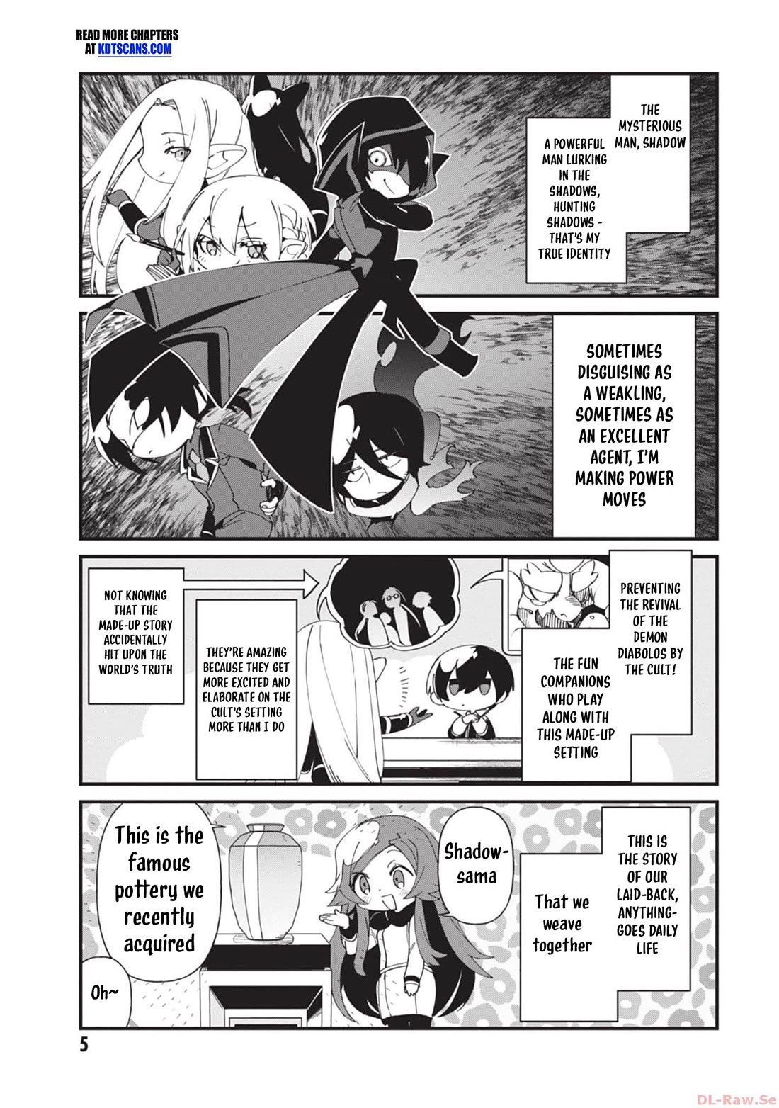 Kage no Jitsuryokusha ni Naritakute! Shadow Gaiden Chapter 39 page 4 - Chapter 39