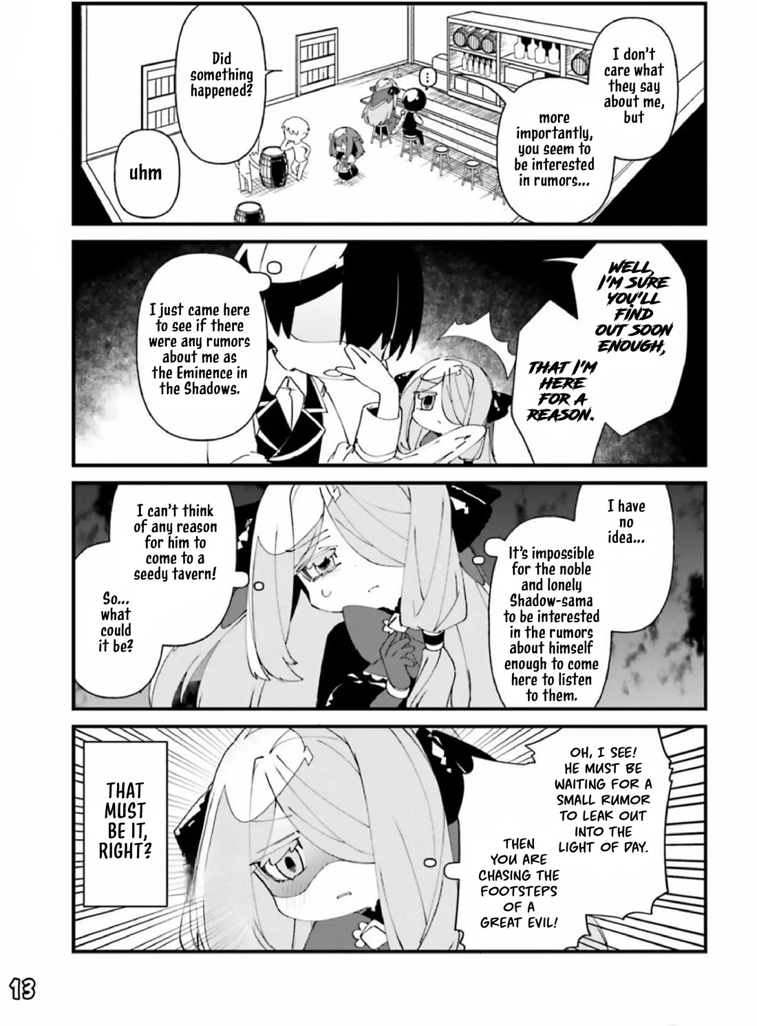 Kage no Jitsuryokusha ni Naritakute! Shadow Gaiden Chapter 43 page 14 - Chapter 43