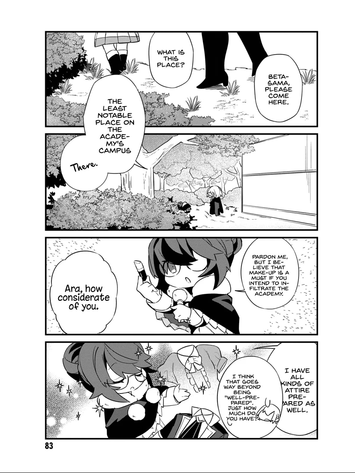 Kage no Jitsuryokusha ni Naritakute! Shadow Gaiden Chapter 6 page 6 - Chapter 6