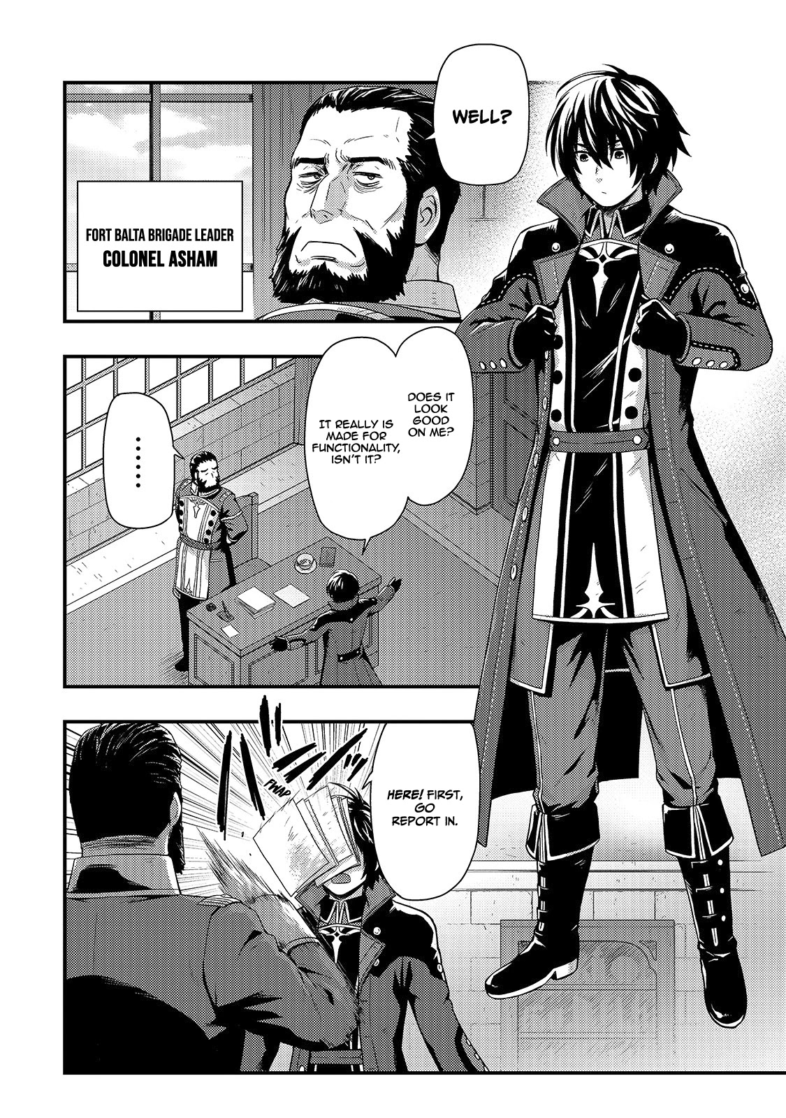 Kage no Kyuuteimajutsushi Chapter 1 page 10 - Chapter 1: Salary Thief — Arrival to the Battleground of Flames.