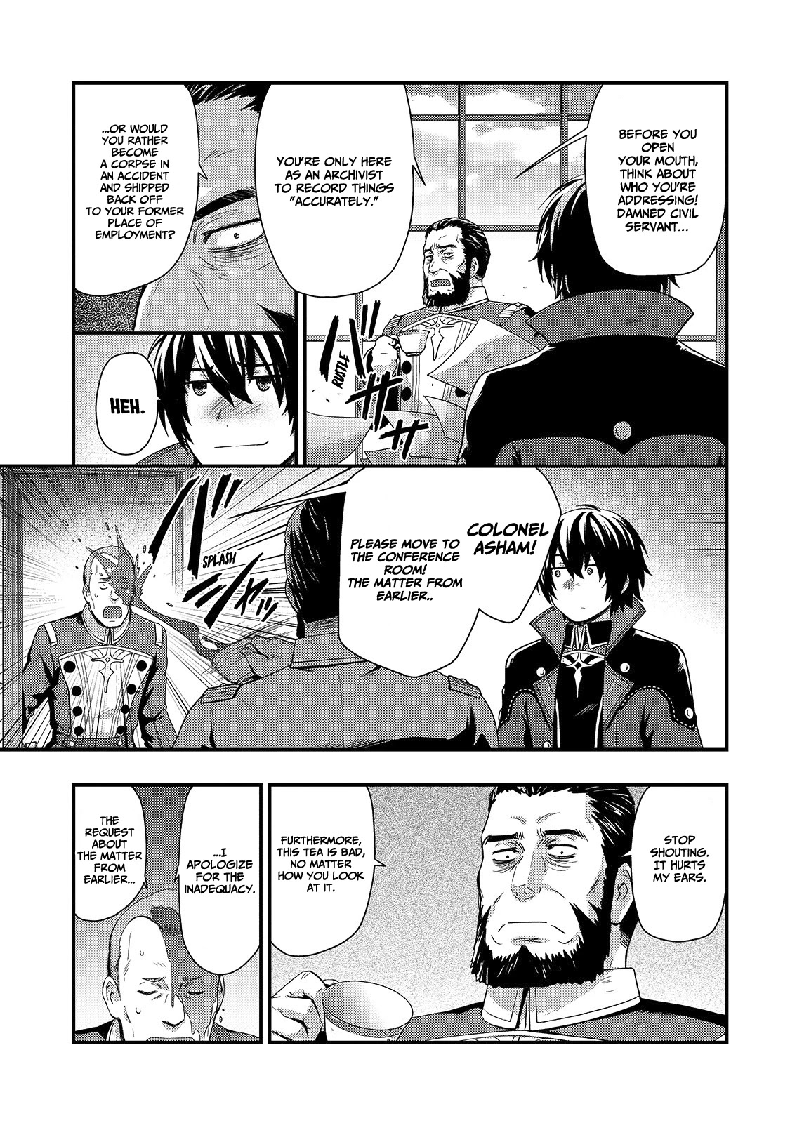 Kage no Kyuuteimajutsushi Chapter 1 page 11 - Chapter 1: Salary Thief — Arrival to the Battleground of Flames.