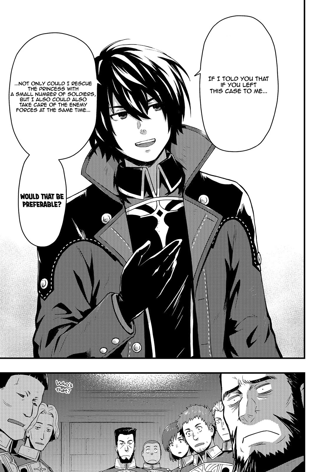 Kage no Kyuuteimajutsushi Chapter 1 page 15 - Chapter 1: Salary Thief — Arrival to the Battleground of Flames.