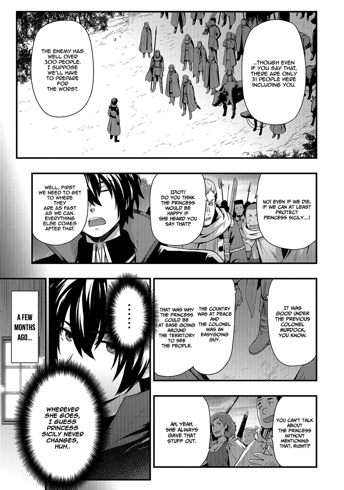 Kage no Kyuuteimajutsushi Chapter 1 page 19 - Chapter 1: Salary Thief — Arrival to the Battleground of Flames.