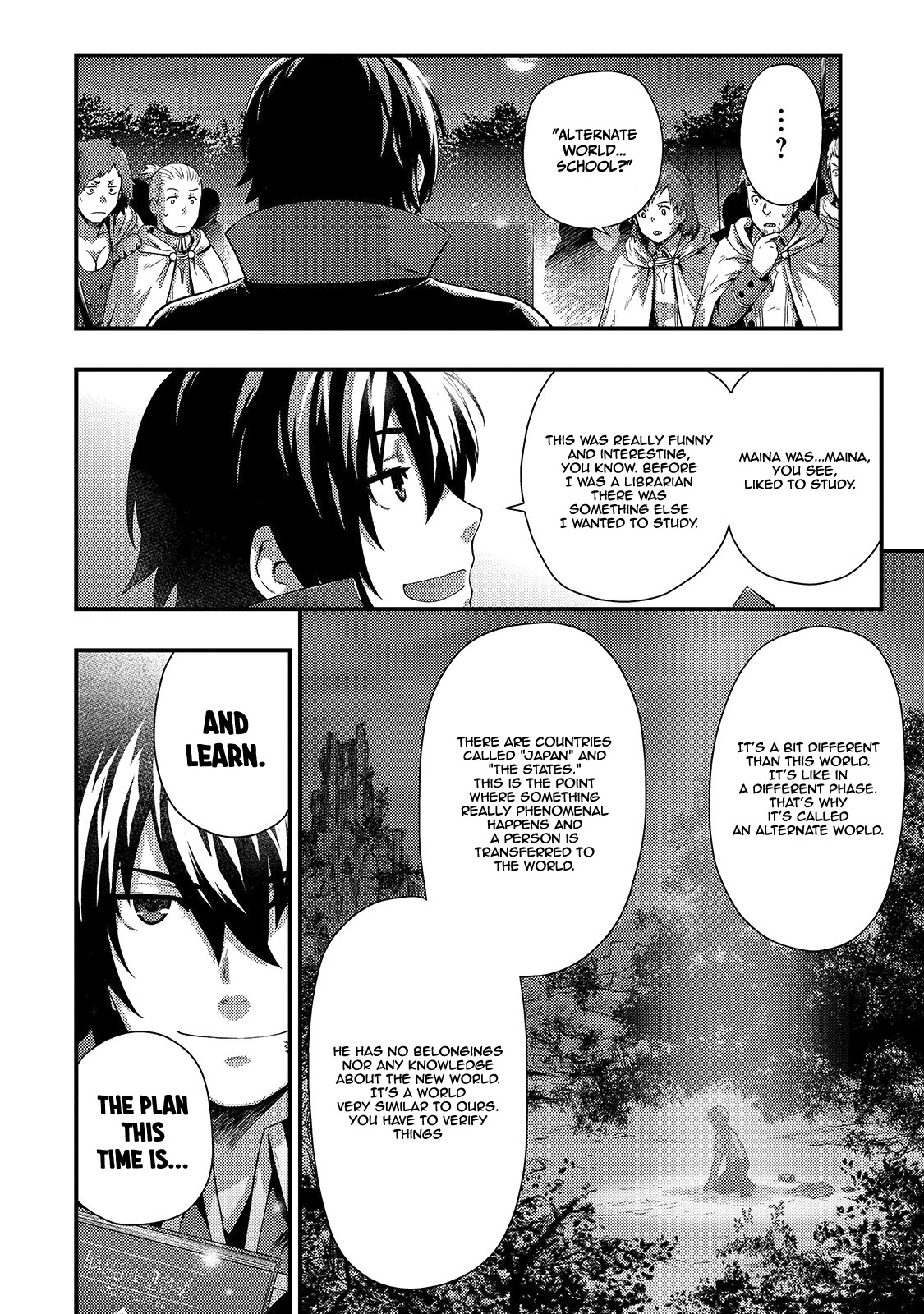 Kage no Kyuuteimajutsushi Chapter 1 page 30 - Chapter 1: Salary Thief — Arrival to the Battleground of Flames.
