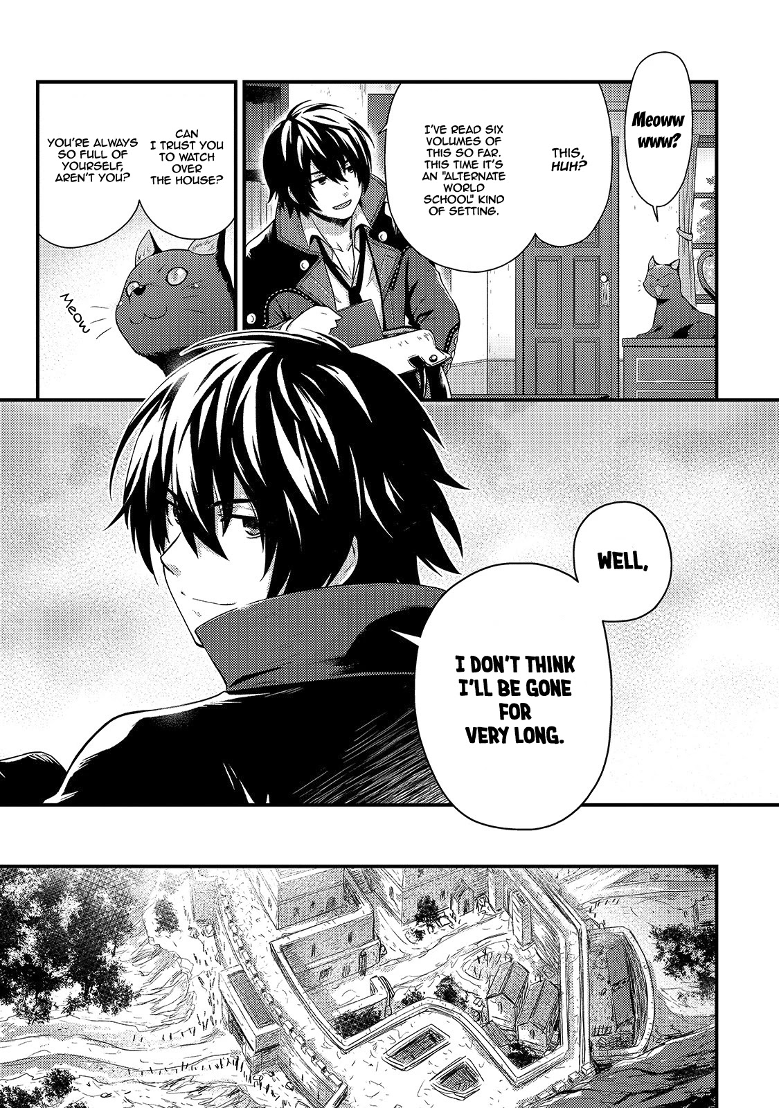 Kage no Kyuuteimajutsushi Chapter 1 page 9 - Chapter 1: Salary Thief — Arrival to the Battleground of Flames.